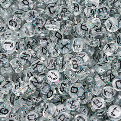 100/200/300 tk akrüülist kirjahelmed ümmargused lamedad tähestikuga lahtised vahetükid ehtehelmed käsitsi valmistatud käevõru sõrmuse kõrvarõnga valmistamiseks