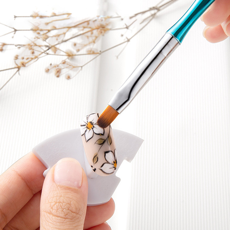 1Komplekt küünte maalimiseks pintslid maniküür UV geel akrüül pikenduspliiats nikerdamine prantsuse joonistusjoon triip küünte maniküür DIY tööriistad