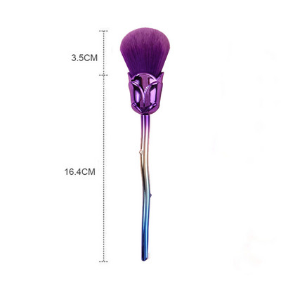 Četkica za prašinu od ruža za nokte Za manikuru Četkica za cvijeće Nail Art Pribor za nokte Alati Popularne okrugle male četkice za čišćenje gel laka