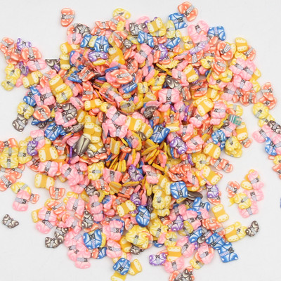 1000 τμχ/παρτίδα 5 χιλιοστών Διάφορα στυλ Πολυμερείς χάντρες καλύμματος φέτες για κοσμήματα Nail Art Εποξειδική ρητίνη Γέμισμα Κατασκευής Καλουπιών DIY Προμηθευτής