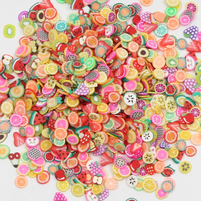 1000 τμχ/παρτίδα 5 χιλιοστών Διάφορα στυλ Πολυμερείς χάντρες καλύμματος φέτες για κοσμήματα Nail Art Εποξειδική ρητίνη Γέμισμα Κατασκευής Καλουπιών DIY Προμηθευτής