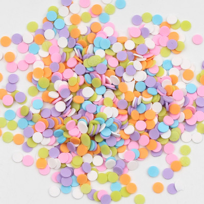 1000 τμχ/παρτίδα 5 χιλιοστών Διάφορα στυλ Πολυμερείς χάντρες καλύμματος φέτες για κοσμήματα Nail Art Εποξειδική ρητίνη Γέμισμα Κατασκευής Καλουπιών DIY Προμηθευτής