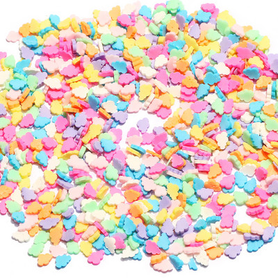 1000 τμχ/παρτίδα 5 χιλιοστών Διάφορα στυλ Πολυμερείς χάντρες καλύμματος φέτες για κοσμήματα Nail Art Εποξειδική ρητίνη Γέμισμα Κατασκευής Καλουπιών DIY Προμηθευτής