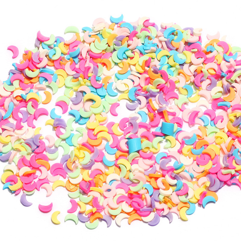 1000 τμχ/παρτίδα 5 χιλιοστών Διάφορα στυλ Πολυμερείς χάντρες καλύμματος φέτες για κοσμήματα Nail Art Εποξειδική ρητίνη Γέμισμα Κατασκευής Καλουπιών DIY Προμηθευτής