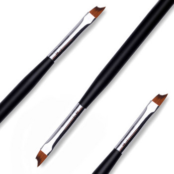 Skew Nail Brush Nail Art Brush Pen Gel UV Nail Painting Στυλό ακρυλικό gel Nail Painting Brush Liner Εργαλεία σχεδίασης DIY