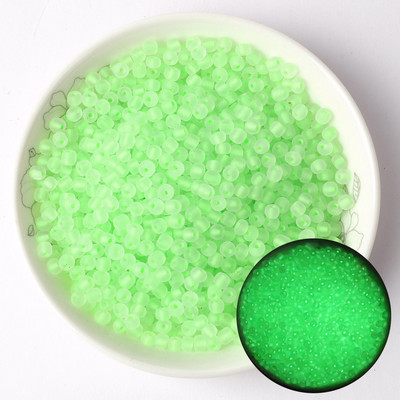 65db 4mm-es egységes matt világító üveggyöngyök 6/0 távtartó maggyöngyök kézimunka ékszerkészítéshez barkács kézzel készített karkötő varrás