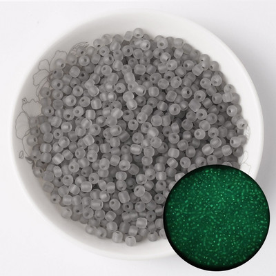 65db 4mm-es egységes matt világító üveggyöngyök 6/0 távtartó maggyöngyök kézimunka ékszerkészítéshez barkács kézzel készített karkötő varrás