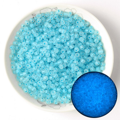 65db 4mm-es egységes matt világító üveggyöngyök 6/0 távtartó maggyöngyök kézimunka ékszerkészítéshez barkács kézzel készített karkötő varrás