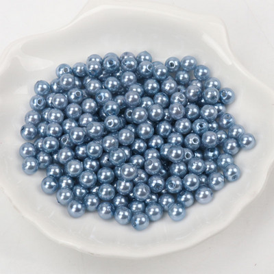 Kuum mood 4mm 6mm 8mm 10mm ümmargused pärlipärlite imitatsioonid Random Mix Colors Pärlihelmed ehete valmistamiseks YKL0086