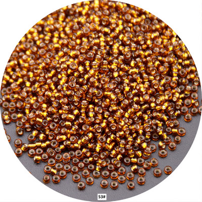 10 g (1680 vnt.) 15/0 1,5 mm kreminės mėlynos spalvos apvalūs stiklo sėklų karoliukai čekų tarpikliai karoliukai, skirti pasidaryk pats, stiklo sėklų karoliukai papuošalai