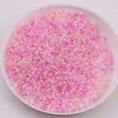 10 g (1680 vnt.) 15/0 1,5 mm kreminės mėlynos spalvos apvalūs stiklo sėklų karoliukai čekų tarpikliai karoliukai, skirti pasidaryk pats, stiklo sėklų karoliukai papuošalai