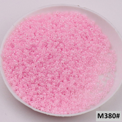 10 g (1680 vnt.) 15/0 1,5 mm kreminės mėlynos spalvos apvalūs stiklo sėklų karoliukai čekų tarpikliai karoliukai, skirti pasidaryk pats, stiklo sėklų karoliukai papuošalai