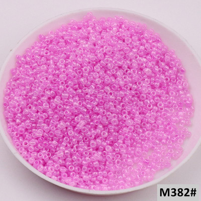 10 g (1680 vnt.) 15/0 1,5 mm kreminės mėlynos spalvos apvalūs stiklo sėklų karoliukai čekų tarpikliai karoliukai, skirti pasidaryk pats, stiklo sėklų karoliukai papuošalai