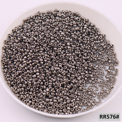 10 g (1680 vnt.) 15/0 1,5 mm kreminės mėlynos spalvos apvalūs stiklo sėklų karoliukai čekų tarpikliai karoliukai, skirti pasidaryk pats, stiklo sėklų karoliukai papuošalai