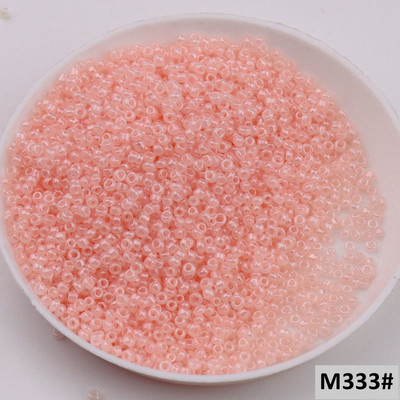 10 g (1680 vnt.) 15/0 1,5 mm kreminės mėlynos spalvos apvalūs stiklo sėklų karoliukai čekų tarpikliai karoliukai, skirti pasidaryk pats, stiklo sėklų karoliukai papuošalai