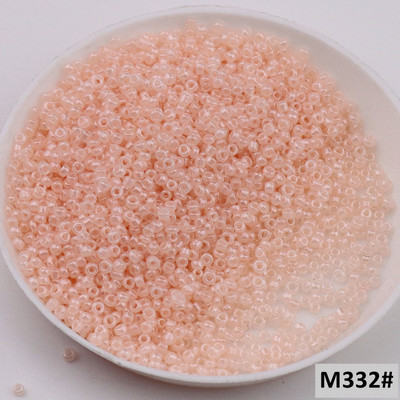 10 g (1680 vnt.) 15/0 1,5 mm kreminės mėlynos spalvos apvalūs stiklo sėklų karoliukai čekų tarpikliai karoliukai, skirti pasidaryk pats, stiklo sėklų karoliukai papuošalai