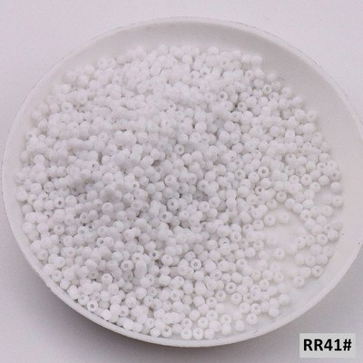 10 g (1680 vnt.) 15/0 1,5 mm kreminės mėlynos spalvos apvalūs stiklo sėklų karoliukai čekų tarpikliai karoliukai, skirti pasidaryk pats, stiklo sėklų karoliukai papuošalai