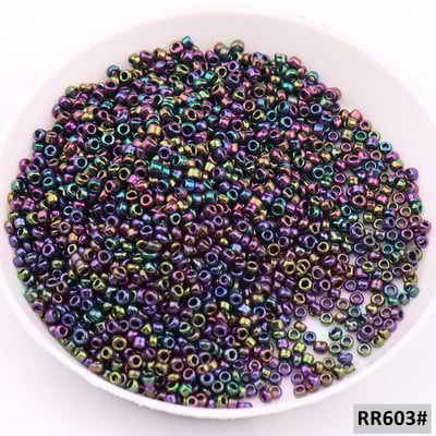 10 g (1680 vnt.) 15/0 1,5 mm kreminės mėlynos spalvos apvalūs stiklo sėklų karoliukai čekų tarpikliai karoliukai, skirti pasidaryk pats, stiklo sėklų karoliukai papuošalai