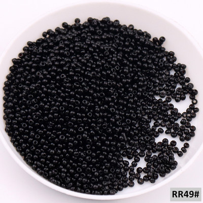 10 g (1680 vnt.) 15/0 1,5 mm kreminės mėlynos spalvos apvalūs stiklo sėklų karoliukai čekų tarpikliai karoliukai, skirti pasidaryk pats, stiklo sėklų karoliukai papuošalai