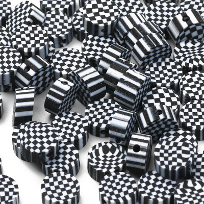 Hulgimüük multifilmi mustad savihelmed, 20 tk polümeerist helmed ehete valmistamiseks, käsitöö, kõrvarõngad, võtmehoidjad, käevõrud, aksessuaarid