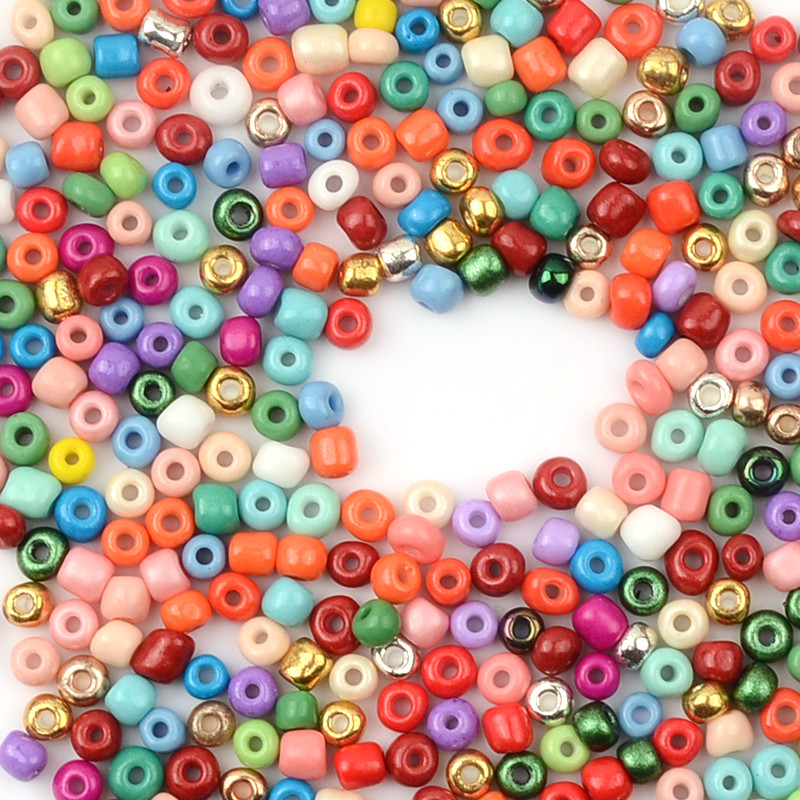 4 mm moevõlu Tšehhi klaasseemnehelmed DIY helmed ehete valmistamiseks Kõrvarõngaste käevõru kaelakee riided tarvikud tarvikud