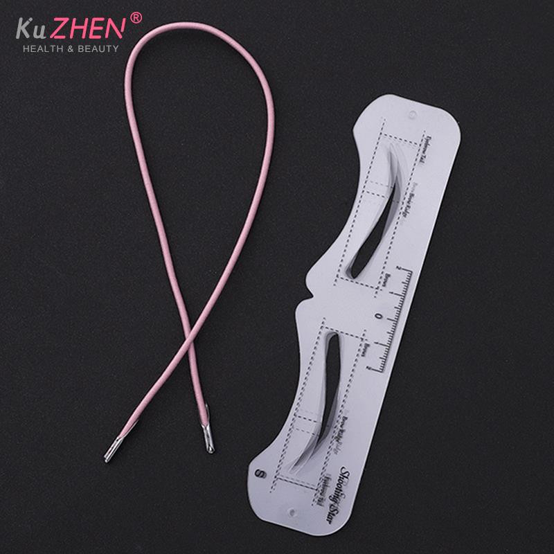 Pataisomas antakių trafaretas, prižiūrėtas formavimo šablonas Daugkartiniai lipdukai Makiažo įrankiai antakių antspaudui kosmetinis akių makiažo šablonas