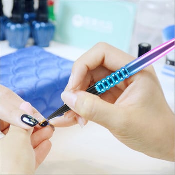 Четка за боядисване на нокти на едро за маникюр Акрилна писалка за удължаване с UV гел за рисуване с лак за нокти Четка за рисуване Консумативи за рисуване на нокти