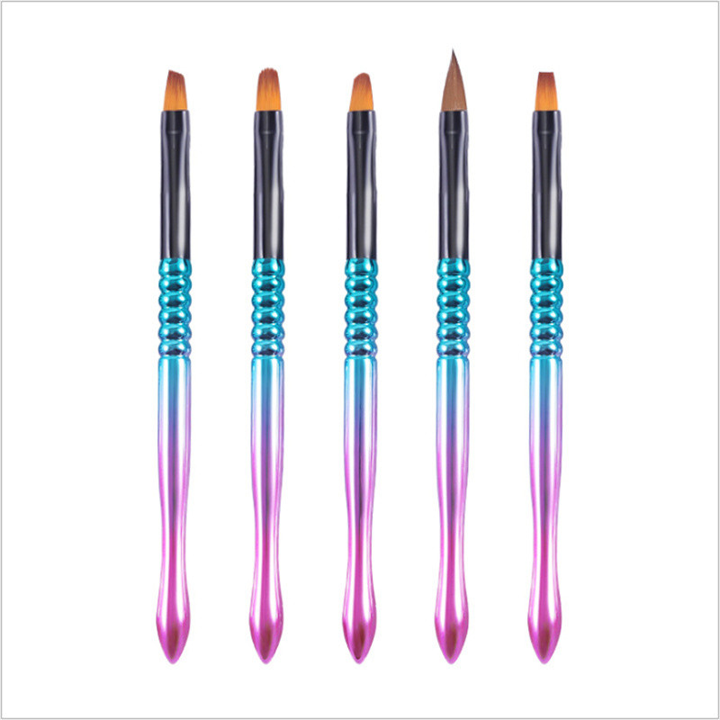 Χονδρική Πινέλο Βαφής Νυχιών για Μανικιούρ Ακρυλικό Στυλό Επέκτασης Γέλης UV για Βερνίκι νυχιών Βούρτσα Σχεδίου Βούρτσα Νυχιών Προμήθειες