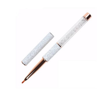 Набор от химикалки за нокти, акрилна течна пудра, резба, UV удължаване, четка за рисуване, розово злато, инструмент за четка за нокти