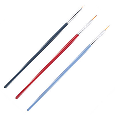 Private Label Nail Art Thin Liner Brush Painting Drawing Eyeliner Bush Set
