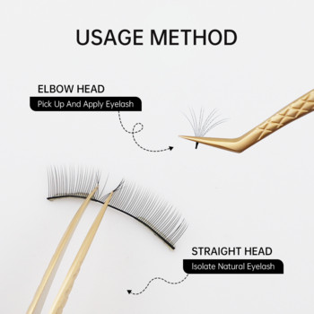 Lashtalk Eyelash Extension Tweezers Tools Makeup From Nagaraku Stainless Steel Non-magnetic Volume FakeLashes Supplies Accurate