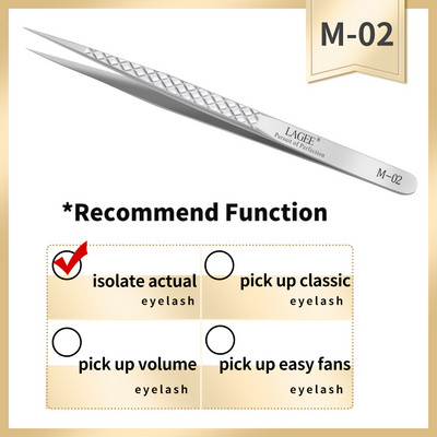 LAGEE ripsmepikenduspintsett mahu täpne luksuslik teemantkäepide 420 roostevabast terasest kvaliteetne kulm nagaraku meigist