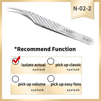 LAGEE ripsmepikenduspintsett mahu täpne luksuslik teemantkäepide 420 roostevabast terasest kvaliteetne kulm nagaraku meigist