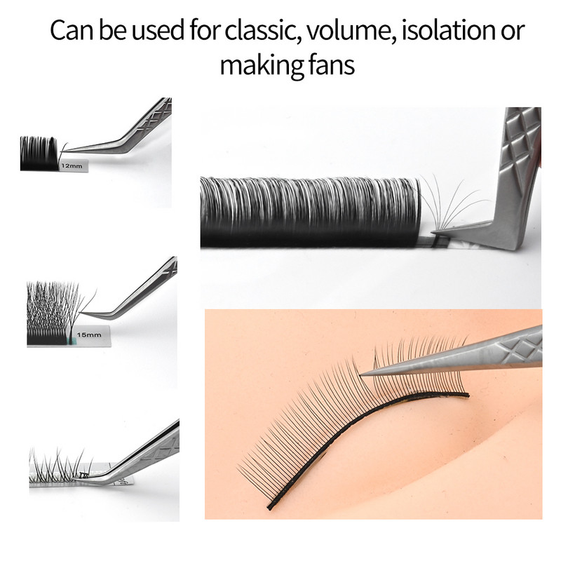 LAGEE ripsmepikenduspintsett mahu täpne luksuslik teemantkäepide 420 roostevabast terasest kvaliteetne kulm nagaraku meigist