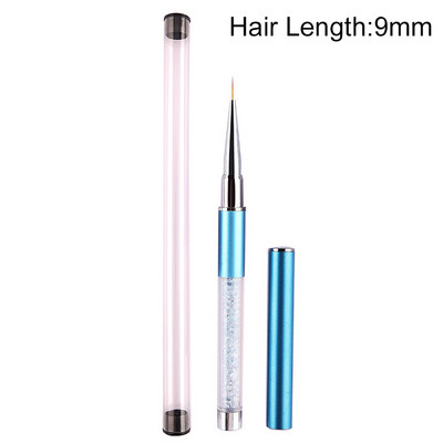 1 tk küünekunsti laineri pintsel 3D näpunäited joontriibud DIY joonistuspliiats UV geelpintslid 3D kivid käepidemed värvimispliiats maniküüri tööriistad