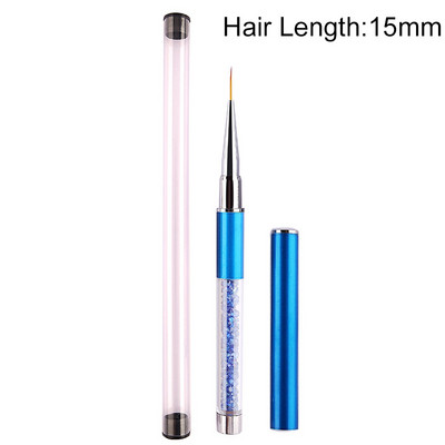 1 tk küünekunsti laineri pintsel 3D näpunäited joontriibud DIY joonistuspliiats UV geelpintslid 3D kivid käepidemed värvimispliiats maniküüri tööriistad