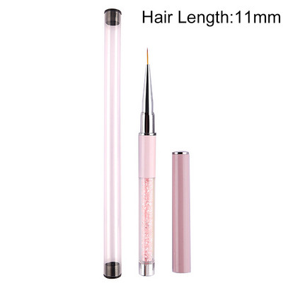 1 tk küünekunsti laineri pintsel 3D näpunäited joontriibud DIY joonistuspliiats UV geelpintslid 3D kivid käepidemed värvimispliiats maniküüri tööriistad