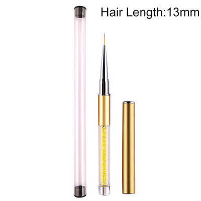 1 tk küünekunsti laineri pintsel 3D näpunäited joontriibud DIY joonistuspliiats UV geelpintslid 3D kivid käepidemed värvimispliiats maniküüri tööriistad