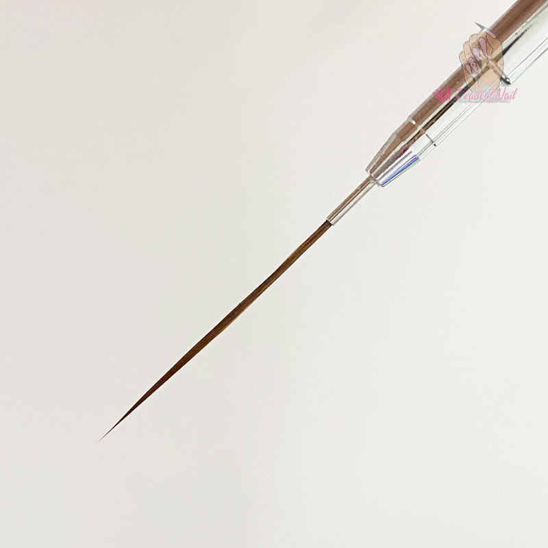 Profesionalus juodos medinės rankenėlės nagų dažymo šepetys 3D Tips Line Stripes DIY piešimo rašiklis UV gelio įdėklas Nagų dailės rinkinys Įrankiai