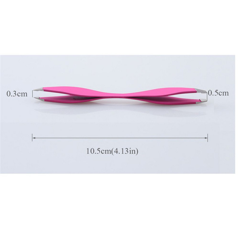 Brainbow 1-osaline pintsetid Rose Beauty meigivahendid Kahe otsaga kulmupintsetid antistaatilised ripsmepikenduspintslid Maquiagemi jaoks