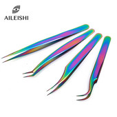 1 τμχ Ανοξείδωτο τσιμπιδάκι για βλεφαρίδες Professional για βλεφαρίδες επέκταση φρυδιών τσιμπιδάκι κυρτό ίσιο τσιμπιδάκι για μακιγιάζ