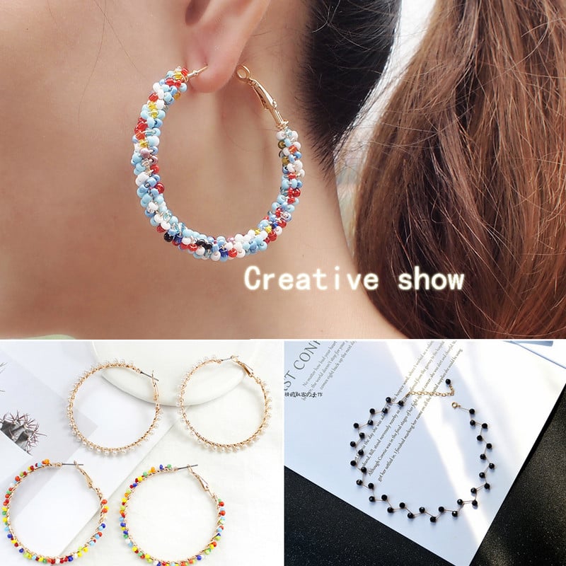 15g 2/3/4 χιλιοστά Charm Τσέχικα γυάλινα σπόροι χάντρες DIY βραχιόλι κολιέ χάντρες για κοσμήματα κατασκευής DIY Σκουλαρίκια χειροποίητα αξεσουάρ