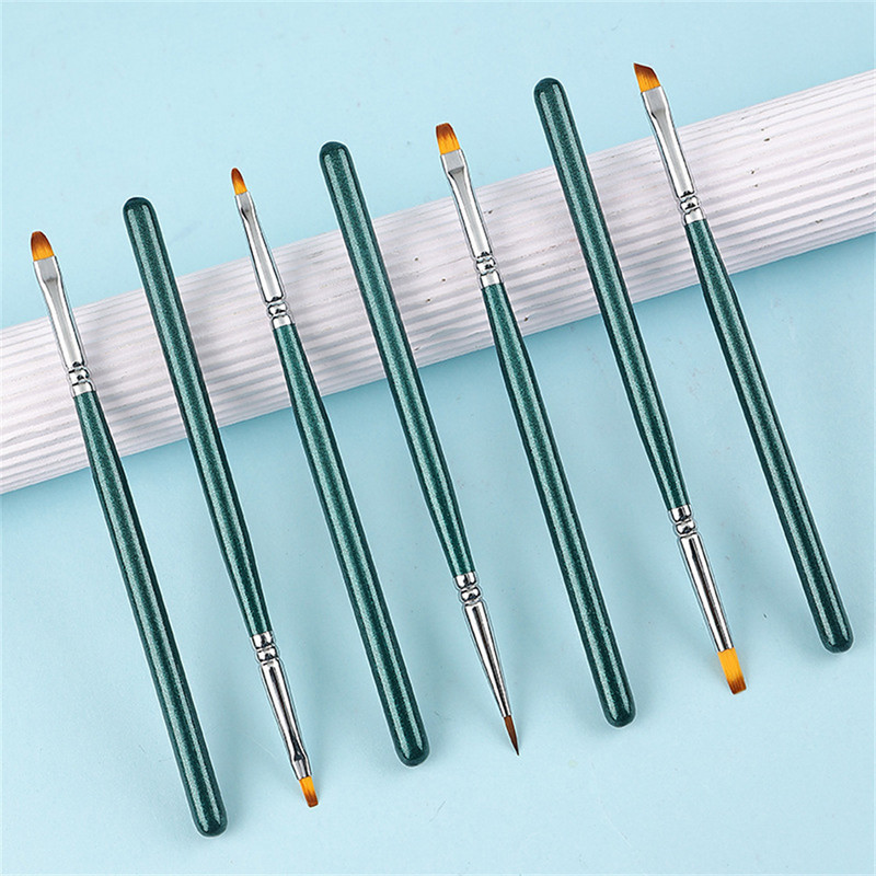 Στυλό φωτοθεραπείας Smooth Πολυλειτουργικό Στυλό Νυχιών Βαφής Νυχιών Γραμμή Εργαλείου Σχεδίου Στυλό Χωρίς Εξασθένιση Βούρτσα Νυχιών Άνετο Μαλακό Ομορφιά