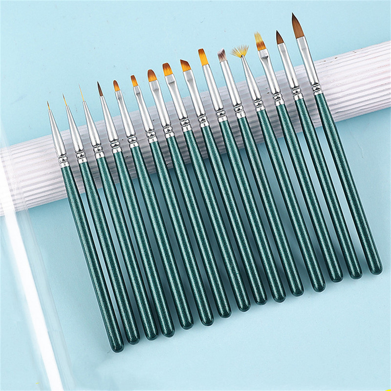 Στυλό φωτοθεραπείας Smooth Πολυλειτουργικό Στυλό Νυχιών Βαφής Νυχιών Γραμμή Εργαλείου Σχεδίου Στυλό Χωρίς Εξασθένιση Βούρτσα Νυχιών Άνετο Μαλακό Ομορφιά