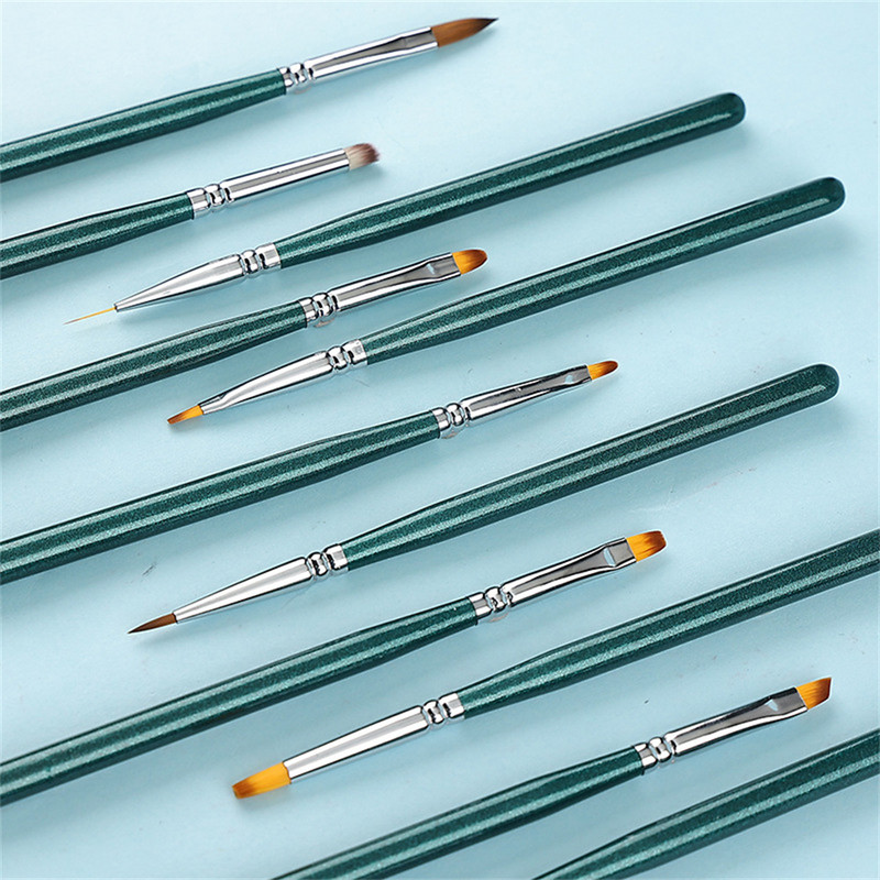 Στυλό φωτοθεραπείας Smooth Πολυλειτουργικό Στυλό Νυχιών Βαφής Νυχιών Γραμμή Εργαλείου Σχεδίου Στυλό Χωρίς Εξασθένιση Βούρτσα Νυχιών Άνετο Μαλακό Ομορφιά