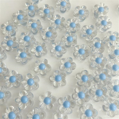 30 tk 12 mm matistav akrüül päevalillehelmed lahtised vahetükid ehete valmistamiseks DIY käsitsi valmistatud materjalist käevõrud tarvikud auk