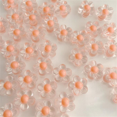 30 tk 12 mm matistav akrüül päevalillehelmed lahtised vahetükid ehete valmistamiseks DIY käsitsi valmistatud materjalist käevõrud tarvikud auk