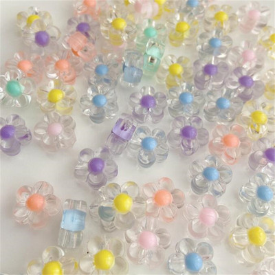 30 tk 12 mm matistav akrüül päevalillehelmed lahtised vahetükid ehete valmistamiseks DIY käsitsi valmistatud materjalist käevõrud tarvikud auk