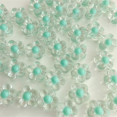 30 tk 12 mm matistav akrüül päevalillehelmed lahtised vahetükid ehete valmistamiseks DIY käsitsi valmistatud materjalist käevõrud tarvikud auk