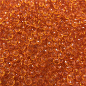 6mm 8mm 10mm 12mm oranž Austria lihvitud kristall-akrüülhelmed lahtised vahetükid ümmargused helmed DIY ehete valmistamine